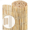 Canisse en roseau renforcée Brise vue naturel avec attaches de fixation 160x600cm - vounat.shop