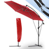 Parasol deporte 3M avec housse de protection et sangle de fixation Rouge - vounat.shop