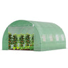 Serre de jardin tunnel 12m2 en acier galvanise - vounat.shop