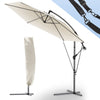 Parasol deporte 3M avec housse de protection et sangle de fixation Beige - vounat.shop