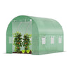 Serre de jardin tunnel 6m2 en acier galvanise - vounat.shop