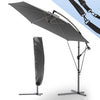 Parasol deporte 3M avec housse de protection et sangle de fixation Gris - vounat.shop