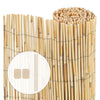 Canisse en roseau renforcée Brise vue naturel avec attaches de fixation 90x300cm - vounat.shop