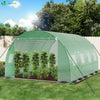 Serre de jardin tunnel 12m2 en acier galvanise - vounat.shop