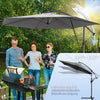Parasol deporte 3M avec housse de protection et sangle de fixation Gris - vounat.shop