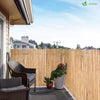 Canisse en roseau renforcée Brise vue naturel avec attaches de fixation 100x600cm - vounat.shop