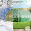 Serre de jardin tunnel 12m2 en acier galvanise - vounat.shop