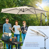 Parasol deporte 3M avec housse de protection et sangle de fixation Beige - vounat.shop