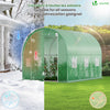 Serre de jardin tunnel 6m2 en acier galvanise - vounat.shop