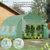 Serre de jardin tunnel 9m2 en acier galvanise - vounat.shop