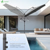 Parasol deporte 3M Gris fonce avec housse de protection - vounat.shop