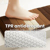 Lot de 2 Tapis de Bain Antidérapant microfibre motif dégradé 60x90cm beige - vounat.shop