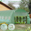 Grande Serre de jardin 18m2 en acier galvanisé - Taille : 6x3x2M - vounat.shop