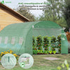 Serre de jardin tunnel 12m2 en acier galvanise - vounat.shop