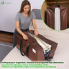 Lot 10 sacs de demenagement grand format avec sangles et poignee marron - vounat.shop
