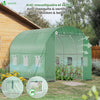 Serre de jardin tunnel 6m2 en acier galvanise - vounat.shop
