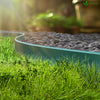 Bordure de jardin plastique flexible 10m avec piquets vert bordé de vert clair - vounat.shop