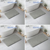 Lot de 2 Tapis de Bain Antidérapant microfibre 60x90cm gris - vounat.shop