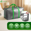 Lot 10 sacs de demenagement grand format avec sangles et poignee gris - vounat.shop