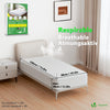 Protège Matelas Alèse Impermeable avec jupe elastiquee 90x190x30cm - vounat.shop