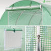 Serre de jardin tunnel 9m2 en acier galvanise - vounat.shop