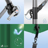 Parasol deporte 3M avec housse de protection et sangle de fixation Vert - vounat.shop
