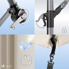 Parasol deporte 3M avec housse de protection et sangle de fixation Beige - vounat.shop