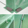 Serre de jardin tunnel 9m2 en acier galvanise - vounat.shop