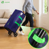 Lot de 10 sacs de demenagement grand format avec sangles et poignee bleu - vounat.shop