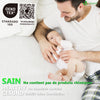 Lot de 2 Protège Matelas Alèse Impermeable avec jupe elastiquee 160x200x30cm - vounat.shop