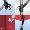 Parasol deporte 3M avec housse de protection et sangle de fixation Rouge - vounat.shop
