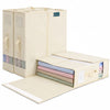 Lot de 3 Sacs de Rangement Drap de Lit Pliable 38,5x33x12cm Beige - vounat.shop
