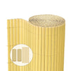 Canisse PVC brise vue ultra renforce avec attaches de fixation 80x500cm beige - vounat.shop