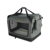 Sac transport pliable chien chat caisse cage portable 50x35x36cm gris - vounat.shop