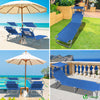 Transat pare soleil Lot de 2 pcs bleu - vounat.shop