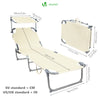 Transat pare soleil beige - vounat.shop