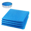 Bache a bulle piscine 120 microns ronde decoupable Ø366cm bleu - vounat.shop