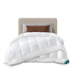 Couette 4 saisons doux 3 en 1 avec rembourrage polyester 500gsm 135x200cm blanc - vounat.shop