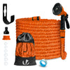 Tuyau d’Arrosage Extensible 15m avec Accessoires orange - vounat.shop