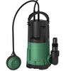 Pompe evacuation 3 en 1 pour eaux chargees 13500L/H profondeur 7m vert - vounat.shop