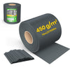 Brise vue occultant PVC 450g/m2 19cm x 70m Anthracite - vounat.shop