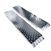 Lot de 2 rampe de chargement 135cm en acier galvanise - vounat.shop