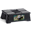 Marchepied pliant antiderapant 39.5x24x13 cm plastique noir - vounat.shop