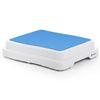 Marche pied antiderapant salle de bain empilable 50x40x10cm PP EVA bleu - vounat.shop