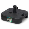 Pied de parasol sable et eau pour mat 38/48mm 22L HDPE noir - vounat.shop