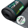 Brise vue occultant en HDPE 90g/m² 1x20m avec attaches de fixation anthracite - vounat.shop