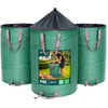 Lot de 3 Sac de Jardin Pop up 170L en Polyéthylène avec Poignées - vounat.shop