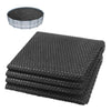 Bache a bulle piscine 120 microns ronde decoupable Ø305cm noir - vounat.shop