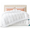 Couette 4 saisons doux 3 en 1 avec rembourrage polyester 500gsm 260x240cm blanc - vounat.shop