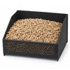 Panier Bruleur a Granules pellets pour cheminee 30x25,7x17cm metal Noir - vounat.shop